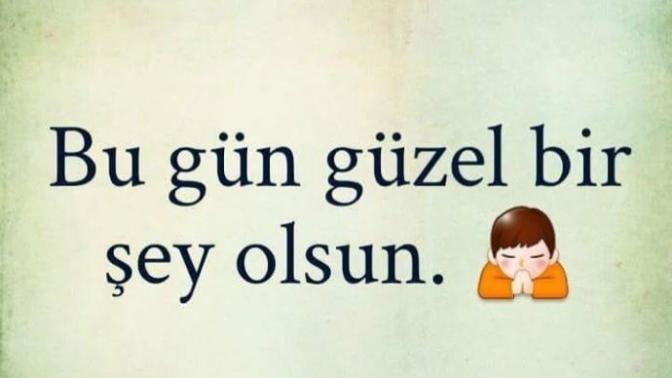 Olsun... olsun da ne olsun?