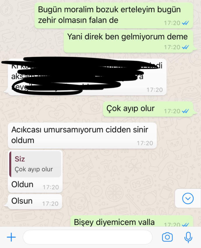 Arkadaşım olucak şahıs doğum günümü mahvetti çok sinirliyim napıyım?