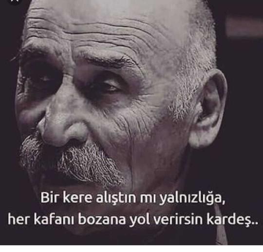 İnsan bir kere alışınca yalnızlığa, Her kafasını bozana yol mu verir?