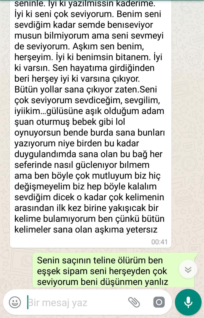Sizce zamanında bunları yazan kız sevmemiş sadece boşluktaymış olabilirmi? Lütfen bakın kabullenemiyorum, inanamıyorum hala?