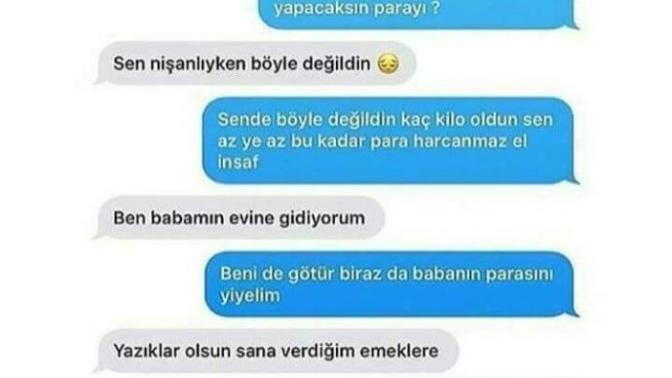 Nişanlı ve evli arasındaki fark 👇🏻 Gerçekten böyle misiniz beyler?