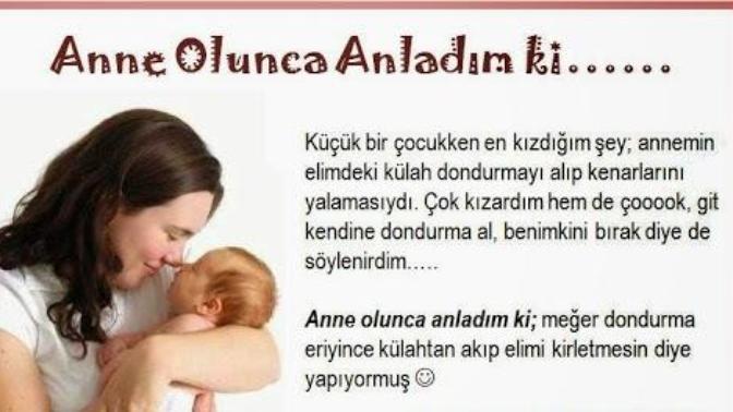 Anne/baba olunca anladım dediğiniz şeyler nelerdir?