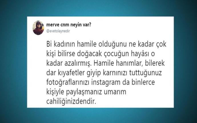 Hamile olan kadınların hamileliğini gizlememeleri çocukların hayasını mı azaltır?