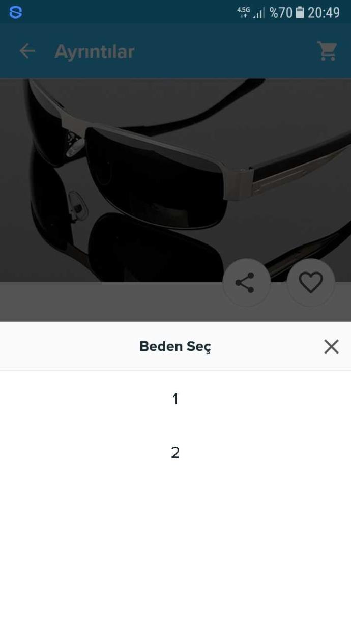 Wish Gözlük Bedeni?