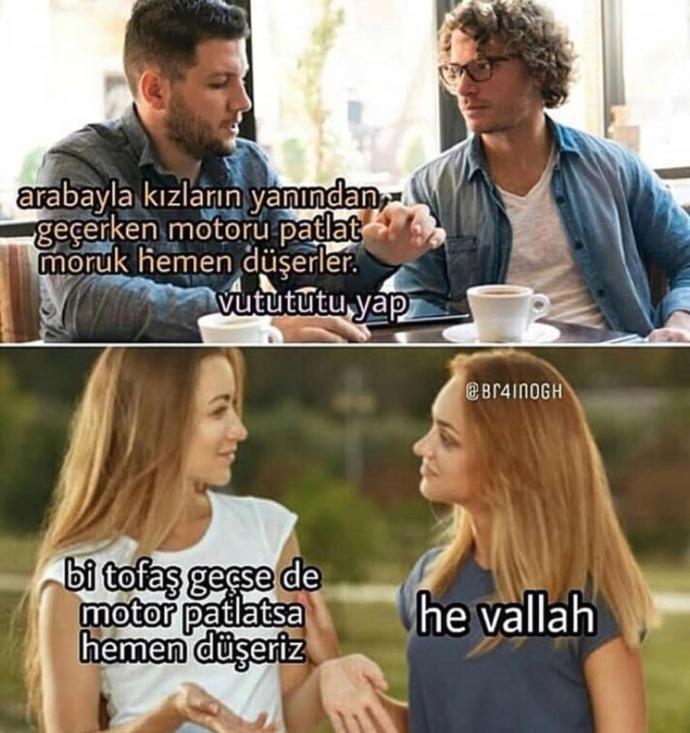 Arabaya tav olan kız mı iticidir yoksa kızları Arabayla tavlamaya çalışan Erkek mi?