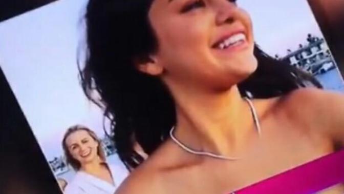 Bir tv kanalında Selena Gomez'in kolyesini sansürlediler, ne düşünüyorsunuz?