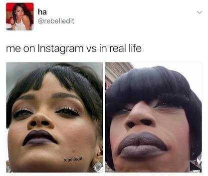 Instagram vs Gercek Hayat?