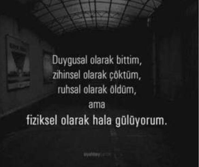 Mutsuzlukla ilgili sözler biliyormusunuz?
