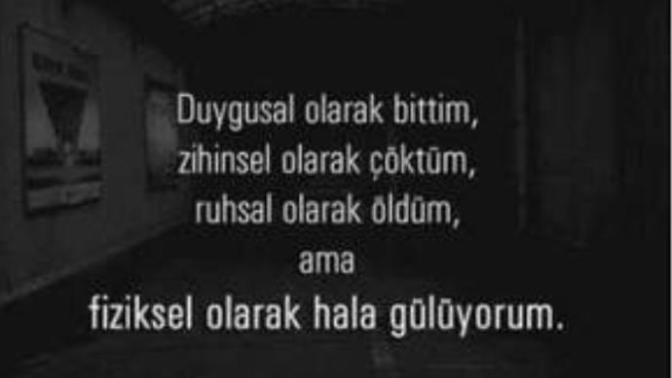 Mutsuzlukla ilgili sözler biliyormusunuz?