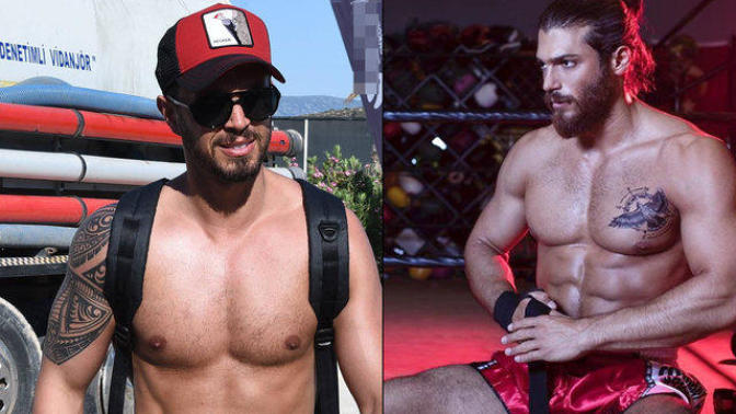 Popçu Murat Boz ile oyuncu Can Yaman'ın fit vücudu takipçilerini ikiye böldü! Hangisi daha yakışıklı?