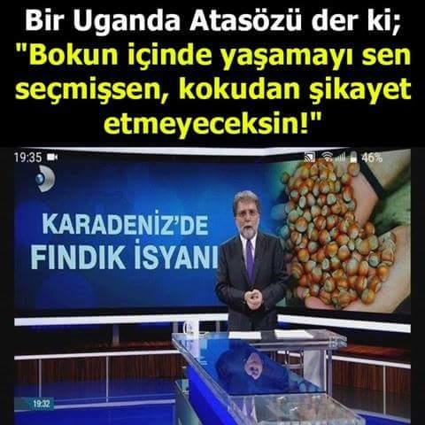 Bir Uganda Atasözü Der'ki 
