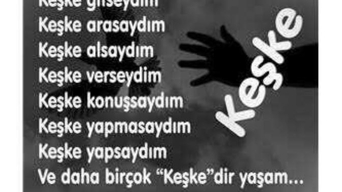 Keşke yapmasaydım.. Çok pişmanım dediğiniz bir şey var mı?
