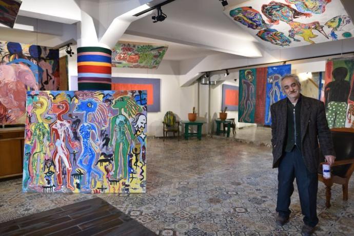 Ressam Avni Akmehmedoğlu.