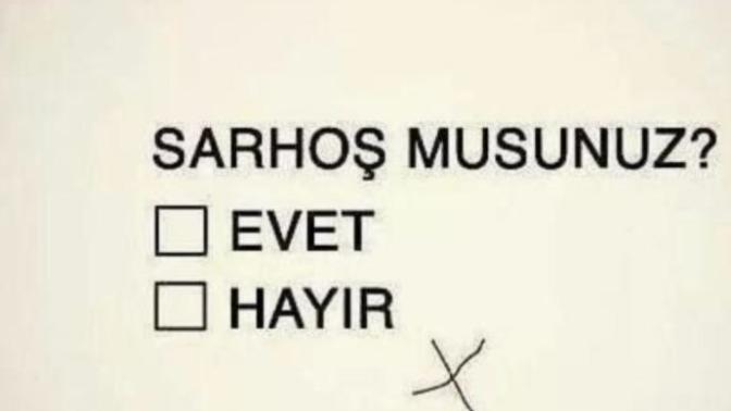 Kolay sarhoş olur musunuz?
