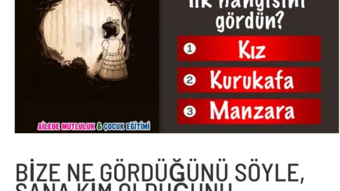 KİŞİLİK TESTİ İLK HANGİSİNİ GÖRDÜN?