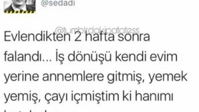 Yeni evlisiniz ve eşiniz evli olduğunu unutup akşam iş çıkışı annesinin evine gidiyor! Ne tepki verirsiniz?