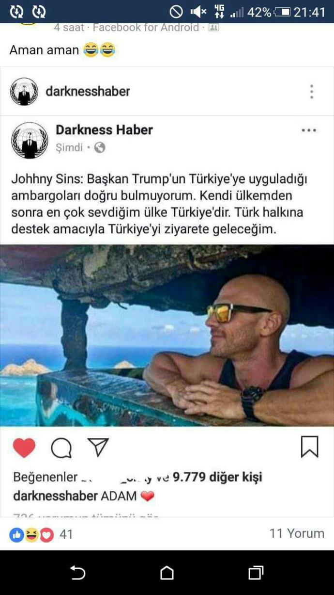 Johnny Sins geliyor dikkat 😂?