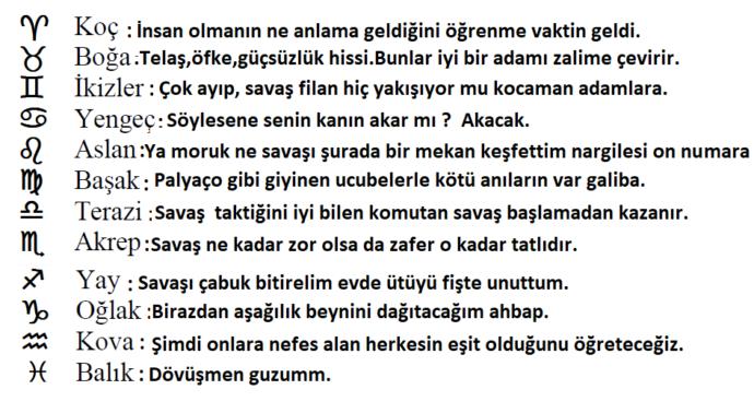 Burcunuza göre savaşçı bir komutan olsaydınız savaşa başlarken ki repliğiniz ne olurdu?
