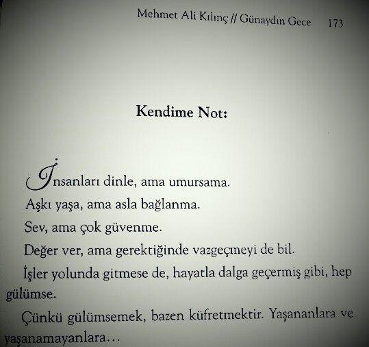 Bugun KENDIN icin Ne yaptin?
