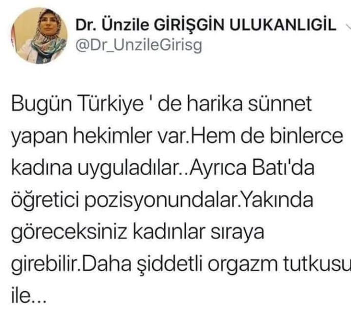 Kadın sünnetini tavsiye eden bu Kadın Doğumcu doktor sizce görüşlerinde haklı mı?