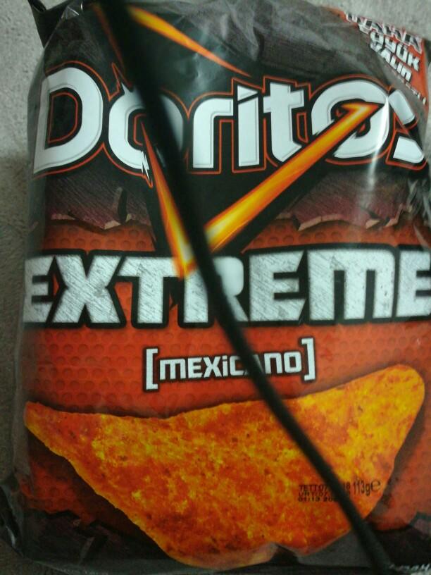 Doritos extreme maxicano sever misiniz 🙄 ?