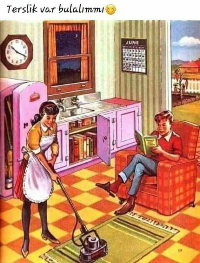 Resimdeki terslikleri bulalım?