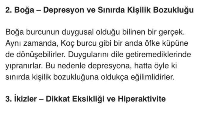 Burcunun özelliklerini taşıyor musun?