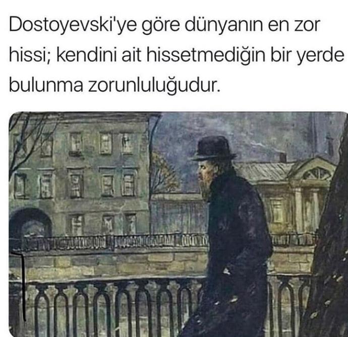 Dünyanın en zor hissi nedir sizin için?