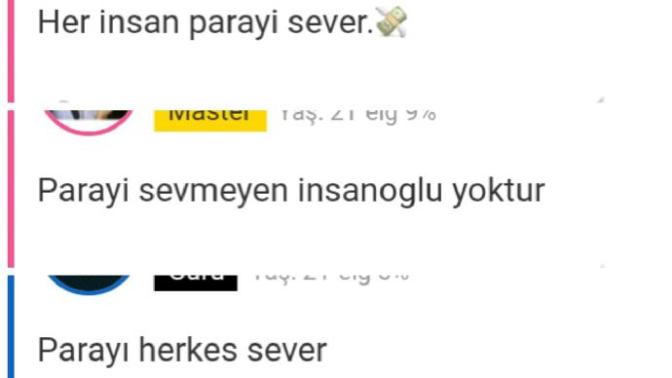 Parayı, herkes sever mi? Yoksa bu insanlar kendileri sevdikleri için mi bu söylemlerde bulunuyor?