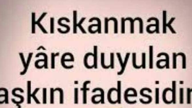 Aşığım deli gibi seviyorum ama hiç kıskanmıyorum diyen var mı ?