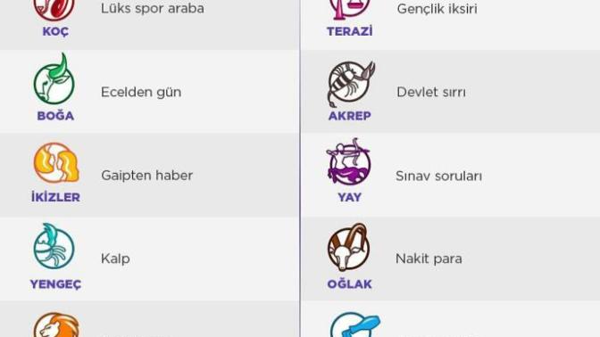 Burçlar hırsız olsaydı ne çalardı?