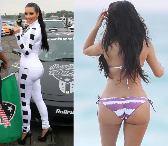 Kim Kardashian poposu mu? daha sexsi ve güzel mi yoksa Iggy Azaleanin poposu mu daha güzel ve sexsi mi?