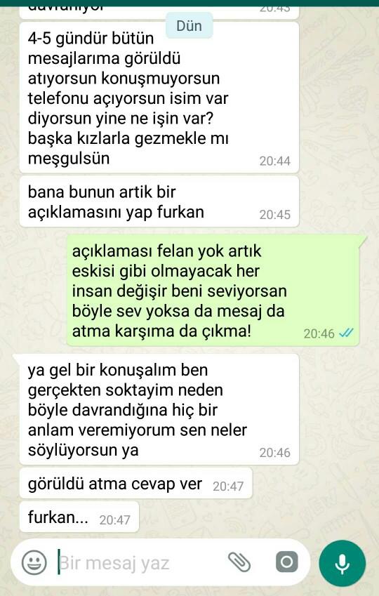 Sevgilimden ayrılmak istiyorum YARDIM EDİN?