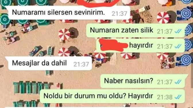 KSden numarasını veren bir kız "numarasını silmeme rağmen" neden "numaramı sil" diye mesaj atar?