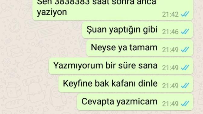 Buna ne demeli? Sevgilim ne yapmaya çalışıyor?