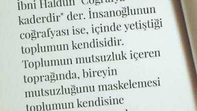 Coğrafya insanın kaderi midir?