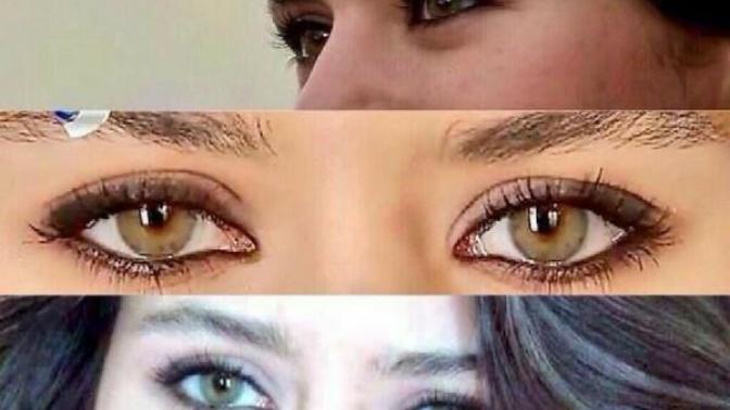 Ela, kehribar (amber), bal rengi göz renkli göz müdür?