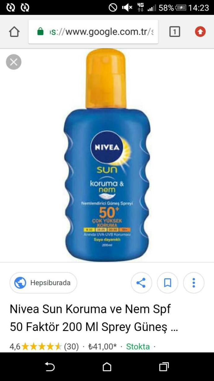 Bronzlaştırmayan güneş kremi var mı?