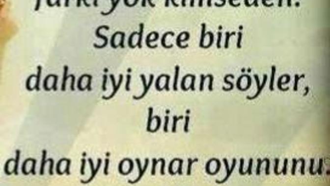 Sizce"YALAN"nedir?