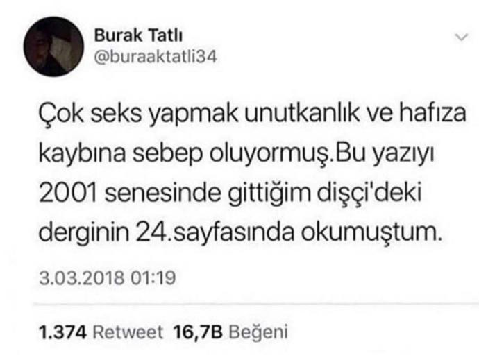 Çok seks yapmak unutkanlığa ve hafıza kaybına yol açar mı?