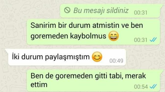 Serumlu durum paylaşmış, ne oldu demeli miyim?