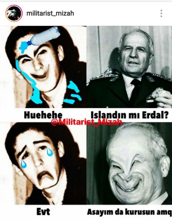 80 Darbesinde Yaşı büyütülerek Asılan Erdal ile dalga geçen bu Kansızlar hakkında ne düşünüyorsunuz?