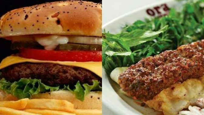 Hamburger mi? Adana Kebap mı? Tercihiniz hangisi?