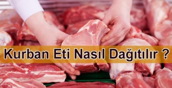 Kurban eti nasıl dağıtılır?