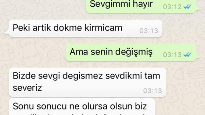 Eşimle son günlerdir aramız kötü, mesajlarda ne demek istemiş acaba sevgisimi azalmış gibi ( fotolu)?