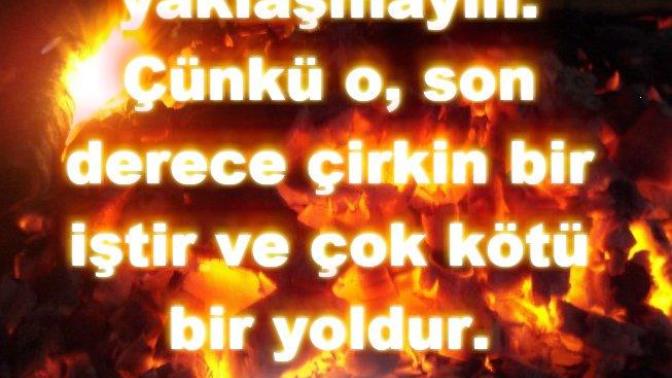 Erkek adam sevdiğine hesap ödetmez. Hele ki ahirette! Seven sevdiğini ateşe atar mı?