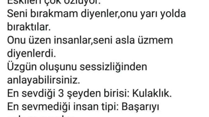 Eski sevgilim bana çok kırgın?