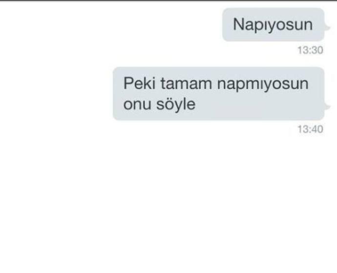 Mesajina hic donulmemesi mi daha kotu yoksa surekli gec cvp yazilmasi mi? Hangisi bozar sinirini en cok?