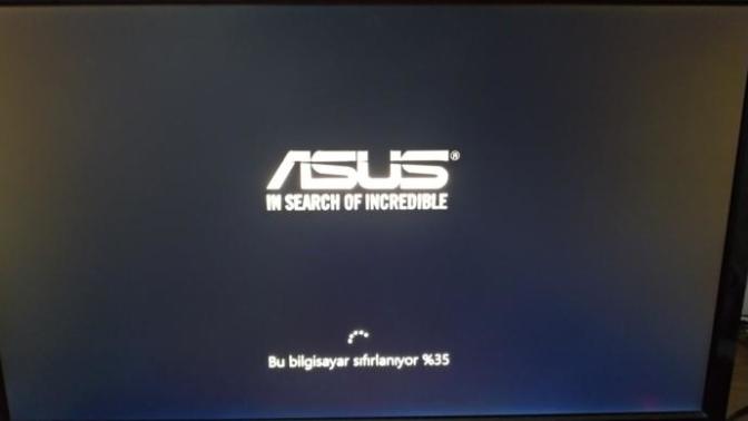 Windows 10 Sıfırlama Takılı Kaldı?