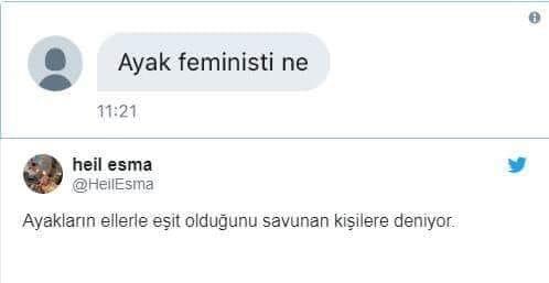 Ayak femisiti arkadaşlar bir yardımcı olabilir mi lütfen bu doru mu?